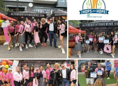 Colleagues support Hops for Hope 2024